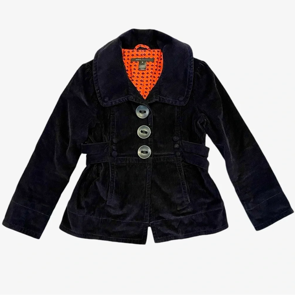 Marc Jacobs Dark Navy corduroy peacock - Picture 2 of 8